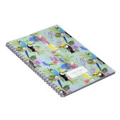 Tropische Abstraktionen Notizblock (Rechte Seite)