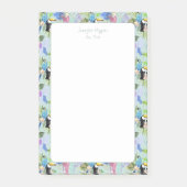 Tropische Abstraktionen Post-it Klebezettel (Vorderseite)