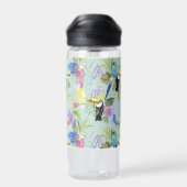 Tropische Abstraktionen Trinkflasche (Rückseite)