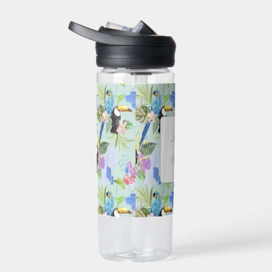 Tropische Abstraktionen Trinkflasche (Rechts)