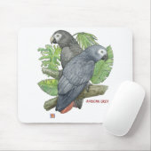 Tropische Afrikaner GreysMouse Auflage Mousepad (Mit Mouse)