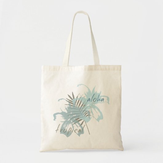 Tropische Aloha-Blume Tragetasche (Vorne)