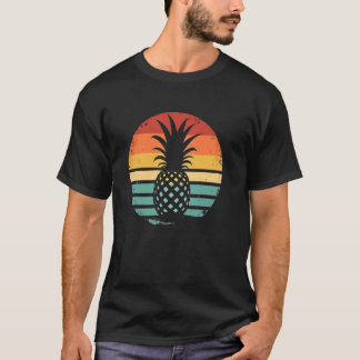 Tropische Ananas Ananas 90er T-Shirt