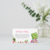 Tropische Ananas-Ananas-Ananas-Bücher für Kinder Begleitkarte (Stehend Vorderseite)