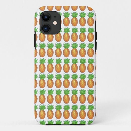 Tropische Ananas Ananas Handy Case (Rückseite)