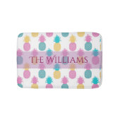 Tropische Ananas Badematte (Vorderseite)