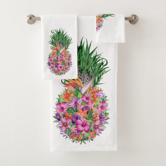 Tropische Ananas Badhandtuch Set (Insitu)