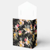Tropische Ananas-Blume Geschenkschachtel (Geöffnet)