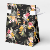 Tropische Ananas-Blume Geschenkschachtel (Rückseite)