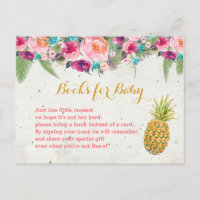 Tropische Ananas-Bücher für Baby