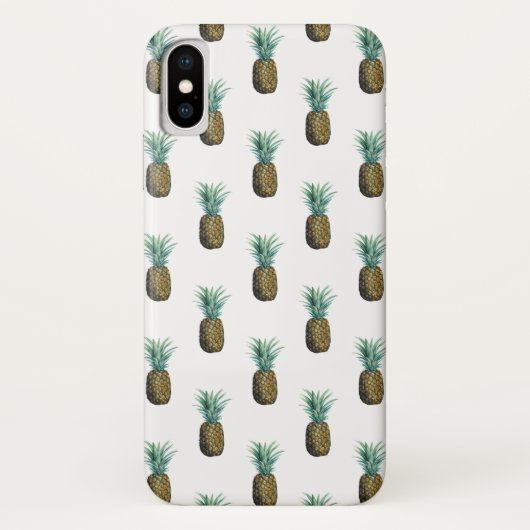 Tropische Ananas Case-Mate iPhone Hülle (Rückseite)