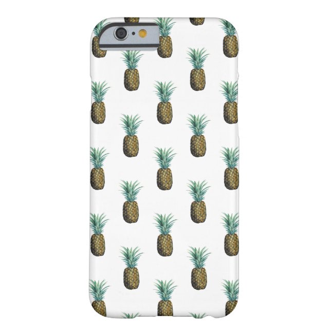 Tropische Ananas Case-Mate iPhone Hülle (Rückseite)