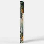 Tropische Ananas Case-Mate iPhone Hülle (Rückseite / Rechts)