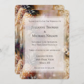 Tropische Ananas Einladung (Vorne/Hinten)