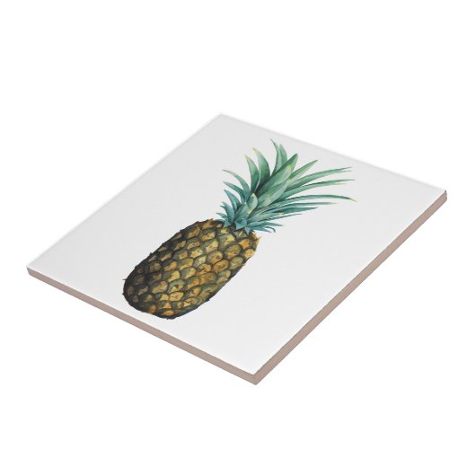 Tropische Ananas Fliese (Seite)