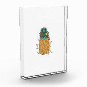 Tropische Ananas Fotoblock (Links)