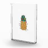 Tropische Ananas Fotoblock (Rechts)