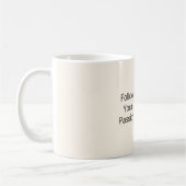 Tropische Ananas-Frucht Cream Bow Kaffeetasse (Links)