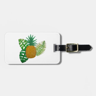 Tropische Ananas Gepäckanhänger