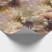 Tropische Ananas Geschenkpapier (Ecke)