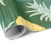 Tropische Ananas Geschenkpapier (Rolleneckpunkt)