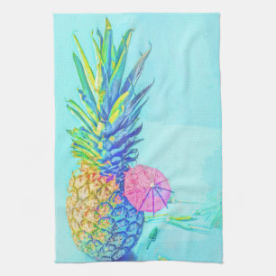 Tropische Ananas Geschirrtuch