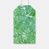 Tropische Ananas-Gold-Liebesmarken Geschenkanhänger (Rückseite)