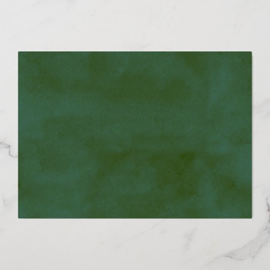 Tropische Ananas Hochzeit Foto Vielen Dank Folieneinladung (Rückseite)