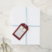 Tropische Ananas Hochzeit speichern das Datum Gesc Geschenkanhänger (Mit Garn)