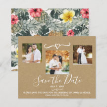 Tropische Ananas Hochzeitsstipps - Foto Save the D