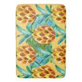 Tropische Ananas-Insel Badematte (Vorderseite Vertikal)