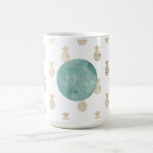 Tropische Ananas Kaffeetasse (Mittel)
