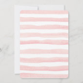 Tropische Ananas Kinderdusche Einladung (Rückseite)