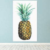 Tropische Ananas Leinwanddruck (Insitu (Holzboden))