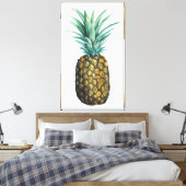 Tropische Ananas Leinwanddruck (Insitu (Schlafzimmer))