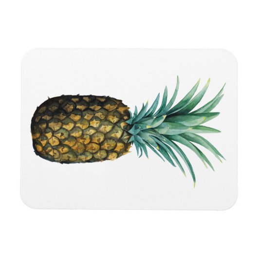 Tropische Ananas Magnet (Horizontal)