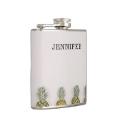 Tropische Ananas mit Namen Flachmann (Rechts)