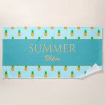 Tropische Ananas mit Sommer Stimmung Individueller