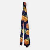 Tropische Ananas Necktie Krawatte (Rückseite)