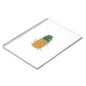Tropische Ananas Notizblock (Linke Seite)