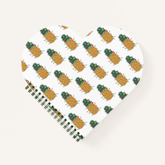 Tropische Ananas Notizblock (Vorderseite)