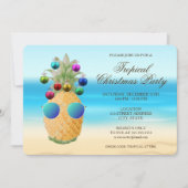 Tropische Ananas | Party Einladung (Vorderseite)