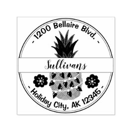 Tropische Ananas Permastempel