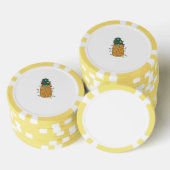 Tropische Ananas Pokerchips (Stapel)