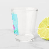 Tropische Ananas Schnapsglas (Rechts)