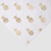 Tropische Ananas Seidenpapier (Detail)