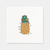 Tropische Ananas Serviette (Vorderseite)