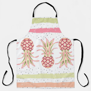 Tropische Ananas Sommer Nahtlose Print Schürze