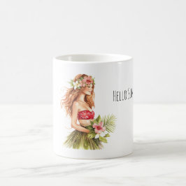 Tropische Ananas-Sonnenbrille Sonnenschein Kaffeetasse