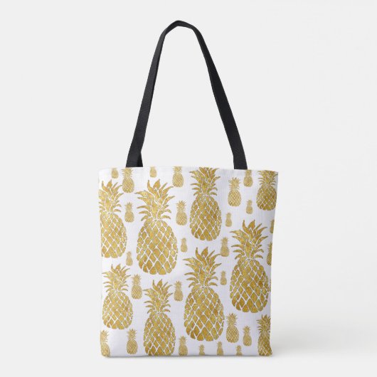 tropische Ananas Tasche (Rückseite)